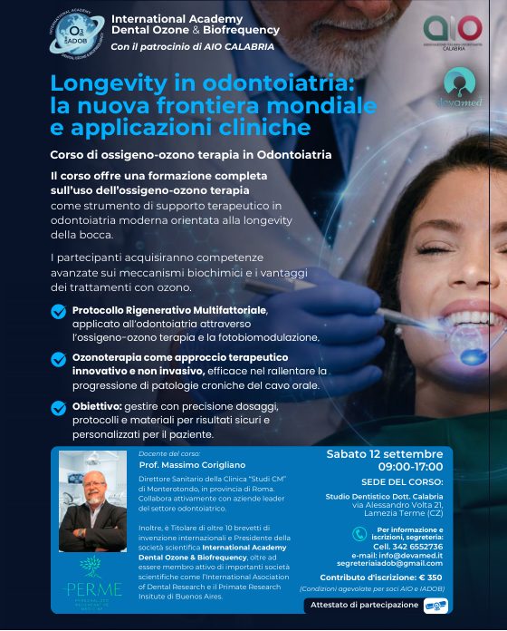 Prima pagina della locandina del corso